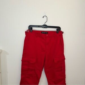 Empyre Red Cargo Pants Size Medium